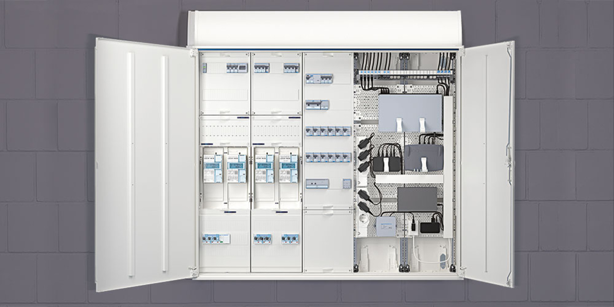 Technikzentrale bei Elektro Elsässer in Jossgrund