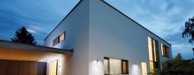 Außen­beleuchtung bei Elektro Elsässer in Jossgrund