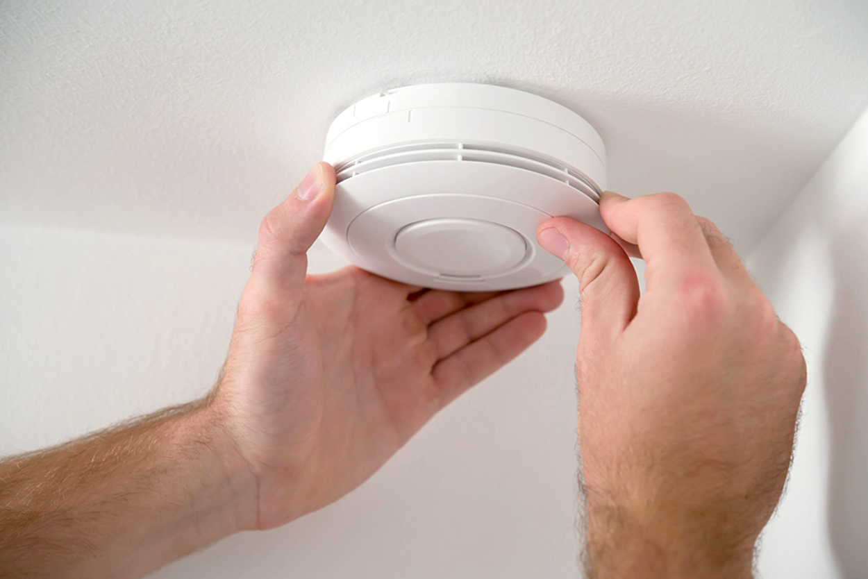 Rauchwarn­melder bei Elektro Elsässer in Jossgrund