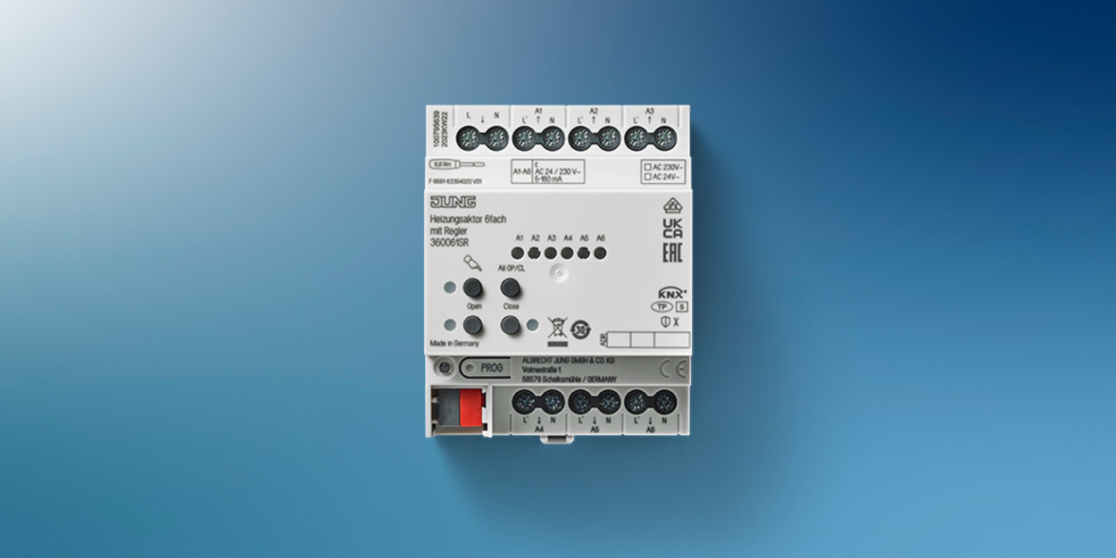 KNX Heizungsaktor 6-fach bei Elektro Elsässer in Jossgrund