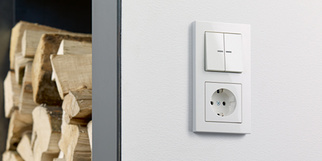 JUNG KNX Taster F 10 bei Elektro Elsässer in Jossgrund