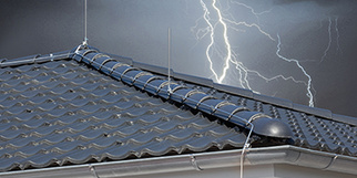 Äußerer Blitzschutz bei Elektro Elsässer in Jossgrund