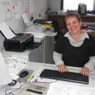 Sabine Noll bei Elektro Elsässer in Jossgrund